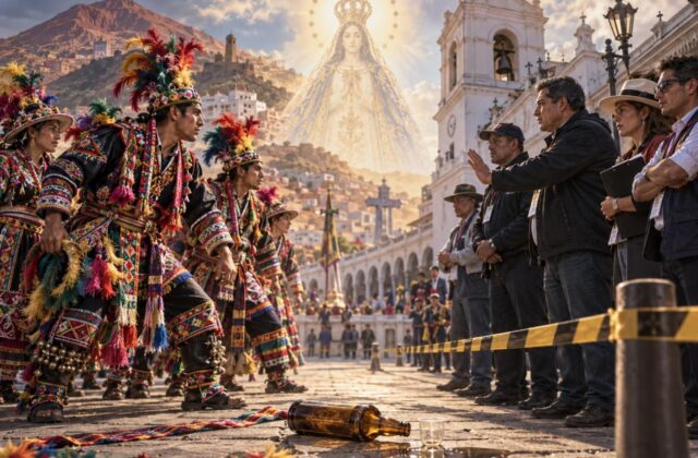 Conflicto entre bailarines folklóricos y organizadores en Sucre