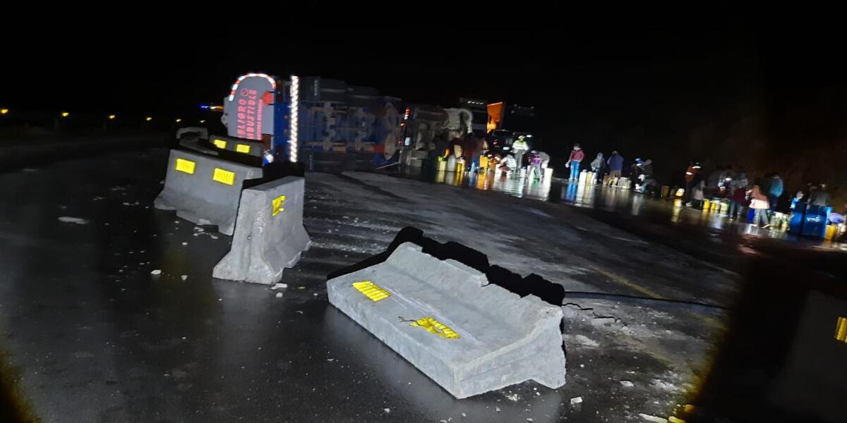 Accidentes de cisternas en la ruta Oruro-Cochabamba generan preocupación