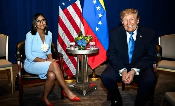 Reunión clave entre Delcy Rodríguez y Donald Trump en Nueva York
