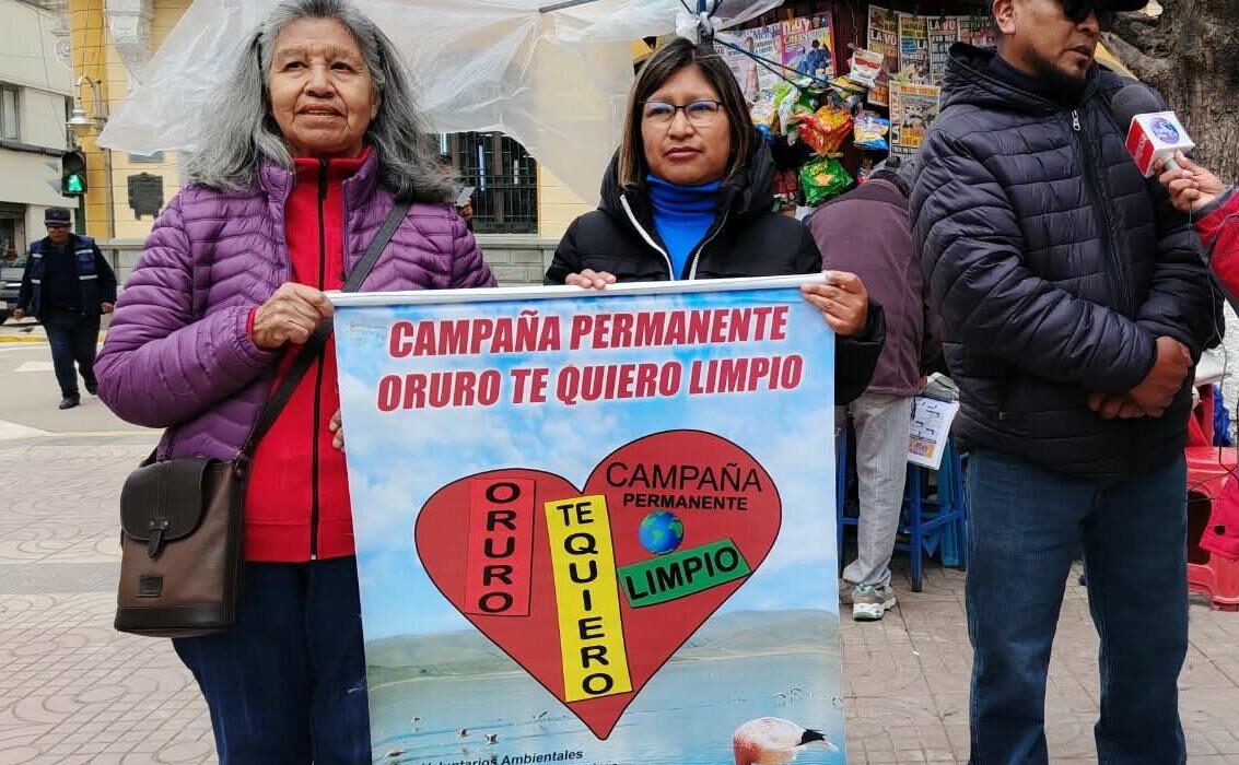 Campaña ‘Oruro Te Quiero Limpio’ exige el cese del mercurio y la minería ilegal