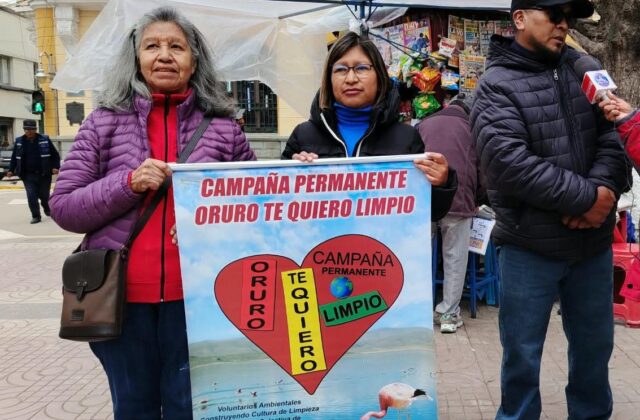 Campaña ‘Oruro Te Quiero Limpio’ exige el cese del mercurio y la minería ilegal