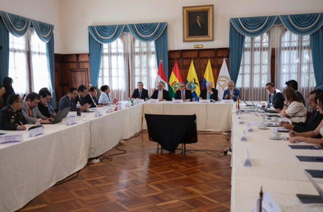 La Comunidad Andina avanza en la lucha contra la delincuencia transnacional