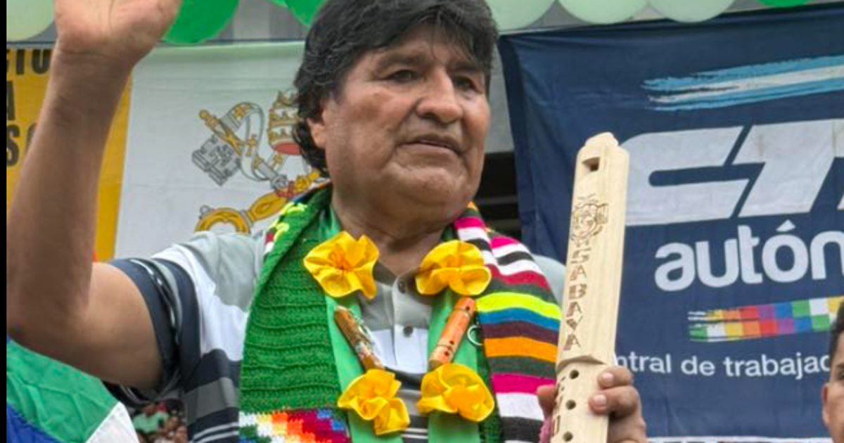 Evo Morales critica acuerdo con el FMI y advierte sobre privatizaciones