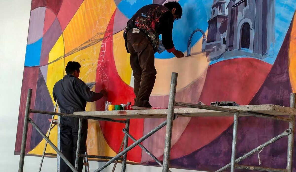 Transformación del Teatro Internacional de Oruro en Galería de Arte