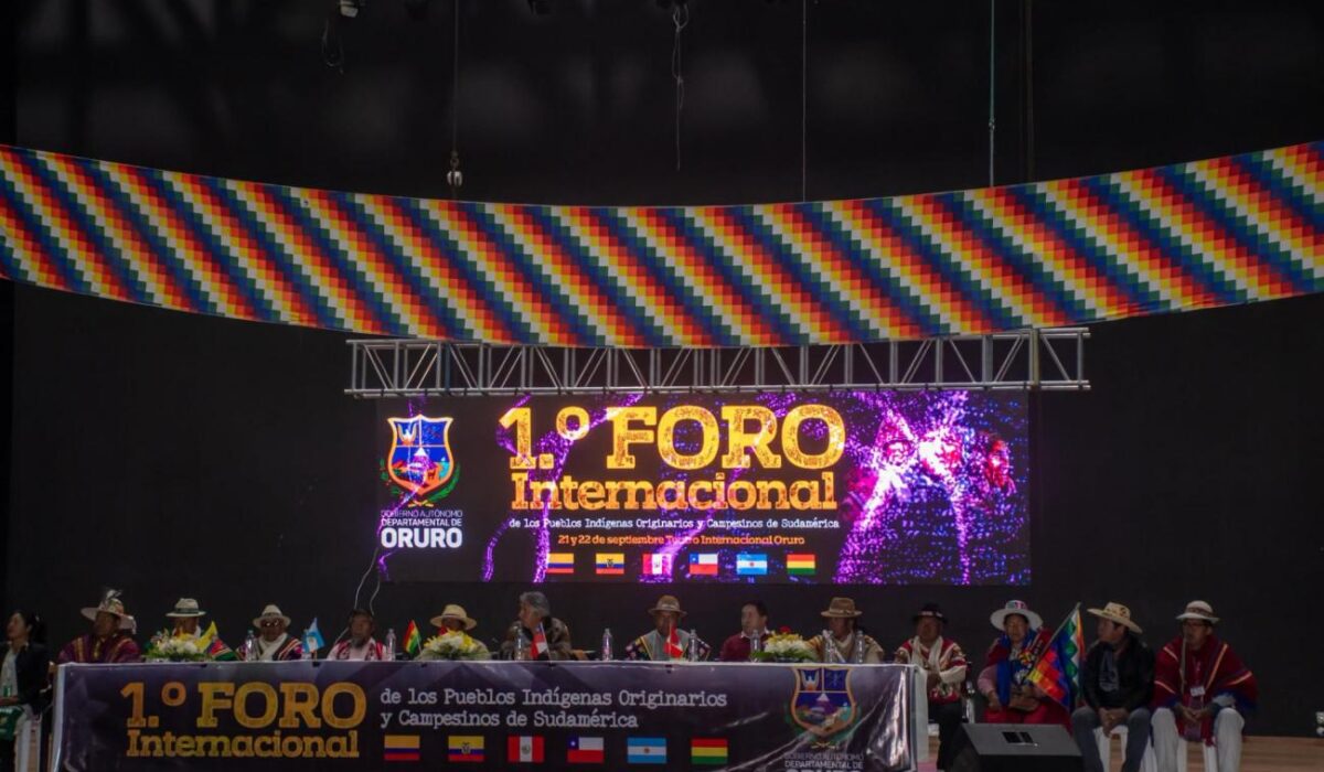 Foro Internacional en Oruro promueve el equilibrio con la naturaleza