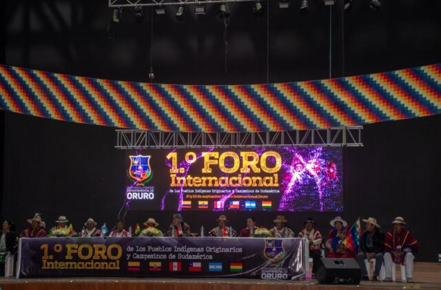 Foro Internacional en Oruro promueve el equilibrio con la naturaleza
