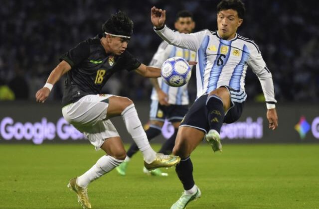 Bolivia sufre una contundente derrota ante Argentina en Córdoba