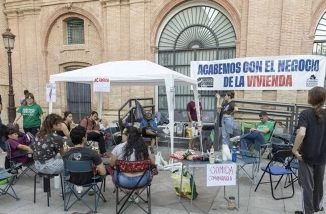 Protestas por la vivienda en Madrid continúan a pesar de medidas del Gobierno