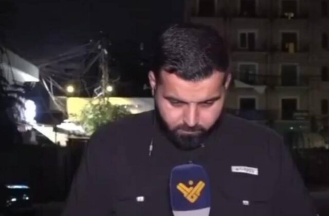 Explosión interrumpe cobertura en vivo de ataque en Líbano