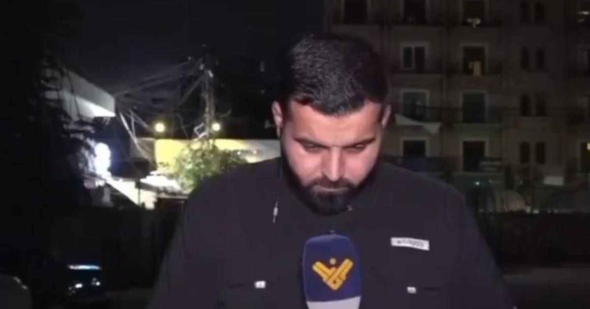 Explosión interrumpe cobertura en vivo de ataque en Líbano