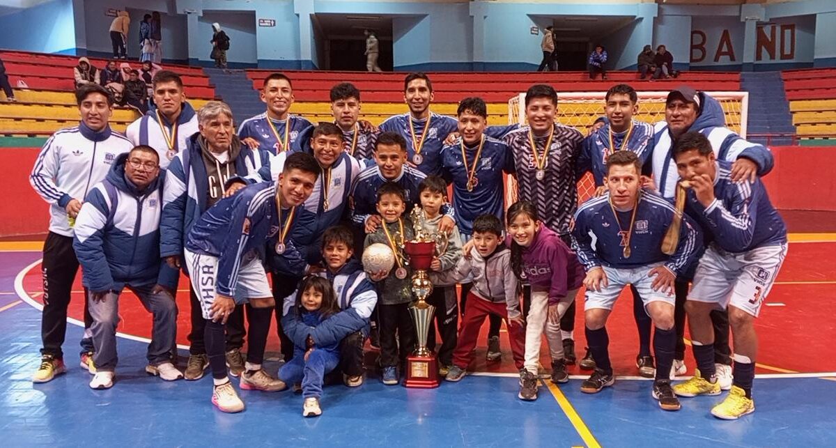 Laboratorio Químico VHSR se consagra campeón del futsal orureño