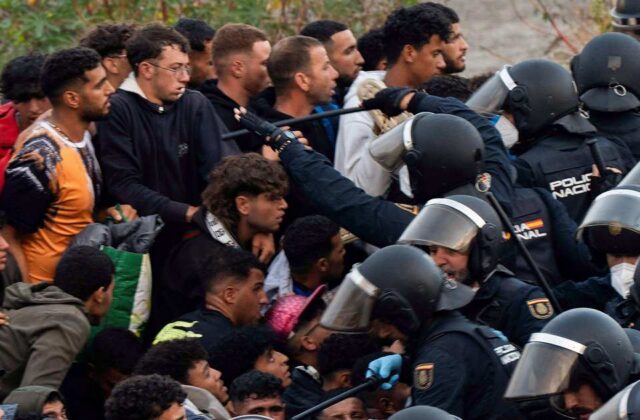Operativo en Ceuta genera tensiones entre migrantes y autoridades