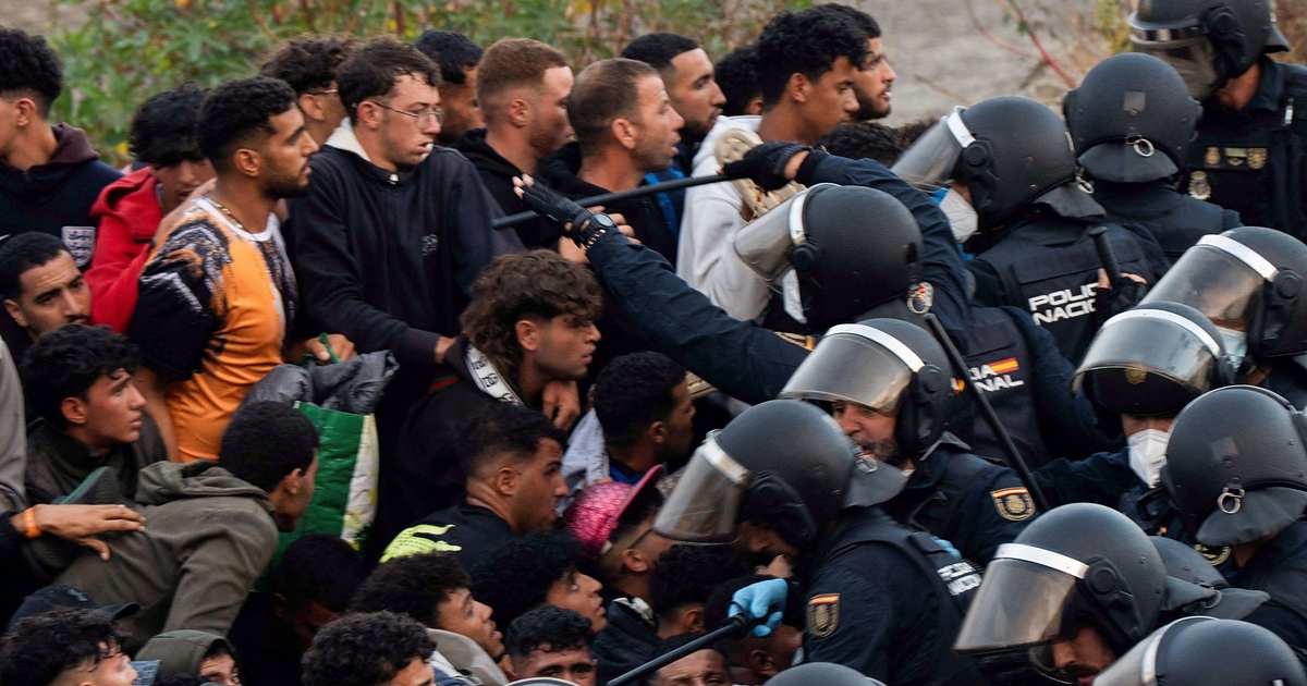 Operativo en Ceuta genera tensiones entre migrantes y autoridades
