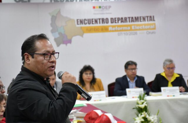 Propuestas para la Reforma Electoral en Oruro