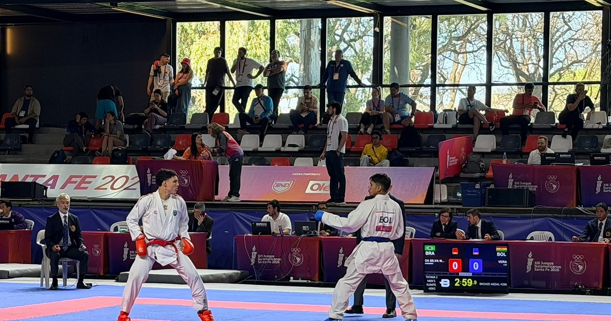 Luis Vera logra bronce en karate durante Juegos Suramericanos