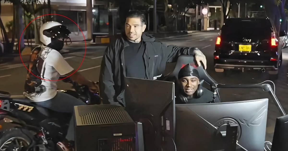 Streamer enfrenta intento de robo durante transmisión en vivo