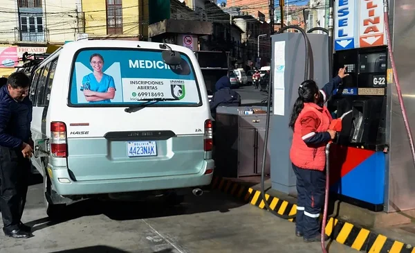 Consulta rápida para encontrar gasolina o diésel en Oruro