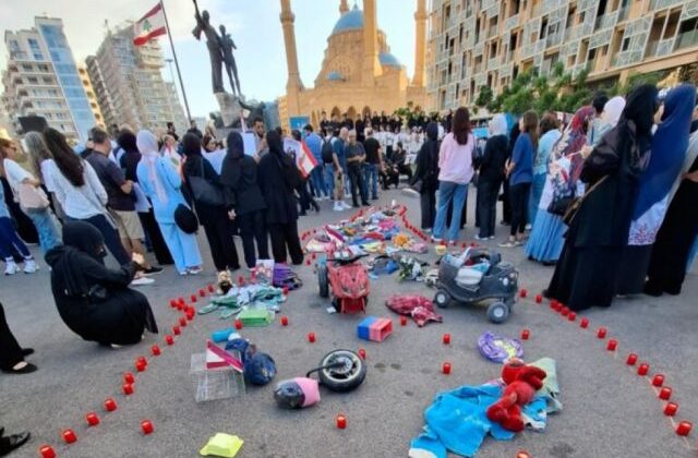 Conmemoración en Beirut por los niños mártires del Líbano