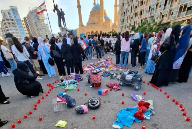 Conmemoración en Beirut por los niños mártires del Líbano
