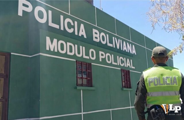 Robo agravado en módulo policial de Oruro genera preocupación