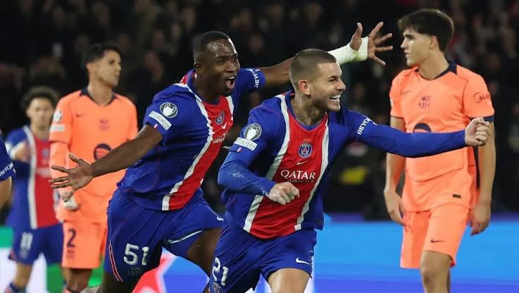 PSG Derrota al Barcelona 4-2 en la Champions League