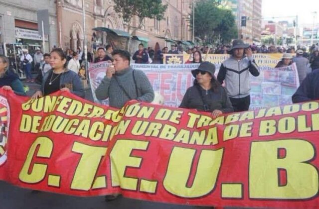Maestros Urbanos Planean Paro Nacional de 24 Horas