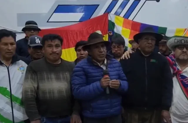 Movilizaciones en puerta por la detención de Nilton Condori