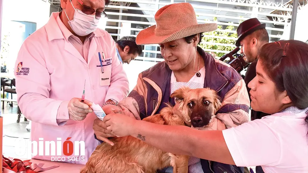 Inicia la Campaña Nacional de Vacunación Antirrábica para Mascotas