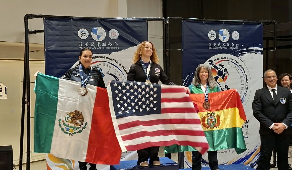 Beatriz Delgadillo: Orgullo boliviano en el Panamericano de Kung Fu y Tai Chi