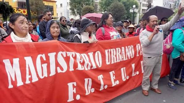 Magisterio plantea paro de 48 horas en protesta