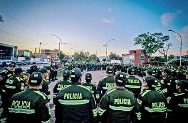 Operativo policial en Cochabamba ante marcha de sectores afines a Evo Morales