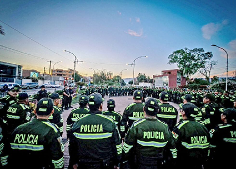 Operativo policial en Cochabamba ante marcha de sectores afines a Evo Morales
