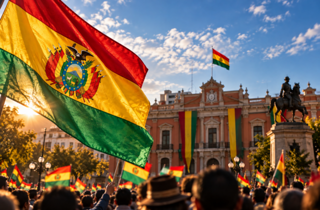 Bolivia celebra cuatro décadas y media de democracia con un llamado al diálogo