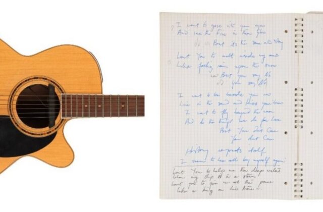 Récord en subasta londinense: Guitarra de Oasis y letras de Freddie Mercury