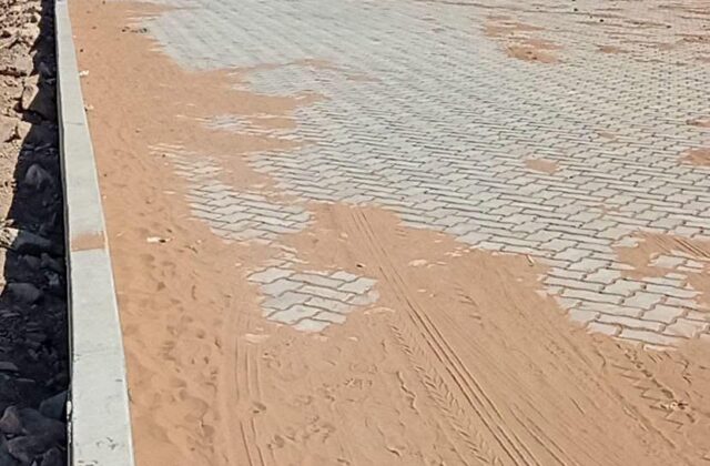 Alcaldía de Oruro se hace cargo del drenaje en la avenida de la Diablada
