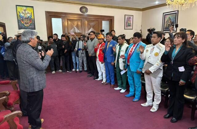 Nueva directiva de la ABMPO se compromete a impulsar la música en Oruro