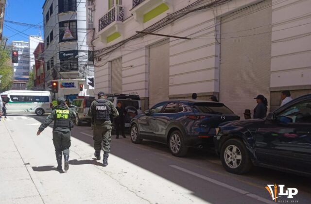La Policía de Oruro asegura el funcionamiento judicial ante protestas