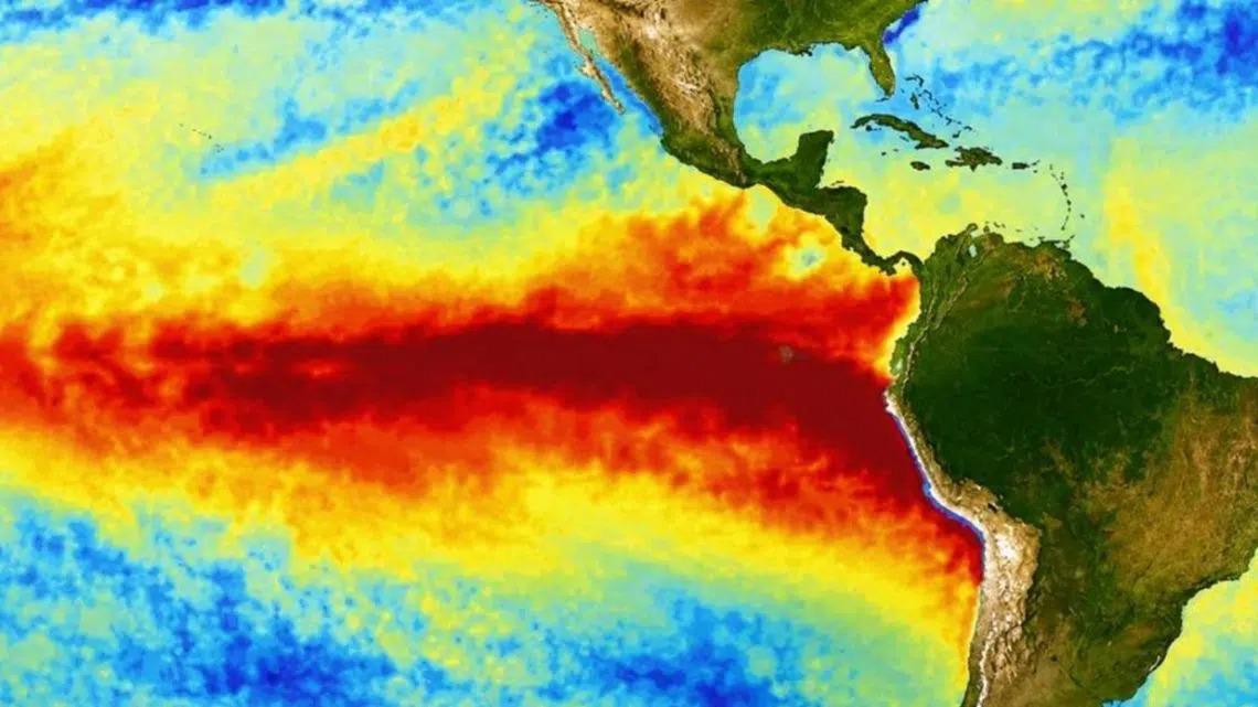 Cambios en el Océano Pacífico por El Niño 2026