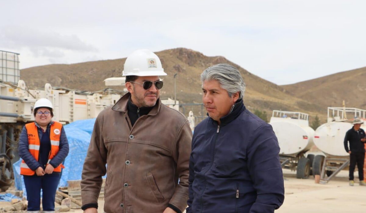 Reactivan obras en la Doble Vía Oruro – Challapata con nuevo plazo