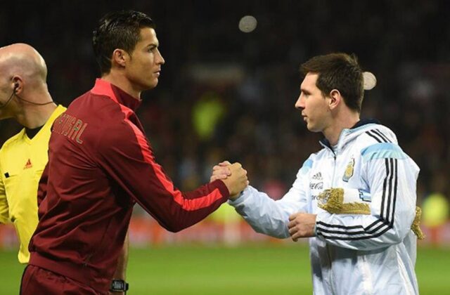 Cristiano Ronaldo reconoce la trayectoria de Messi en la selección argentina