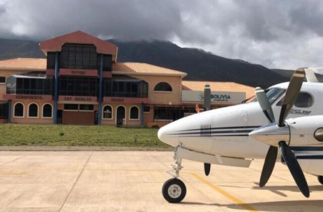 Avances en el Aeropuerto Capitán Rojas de Potosí