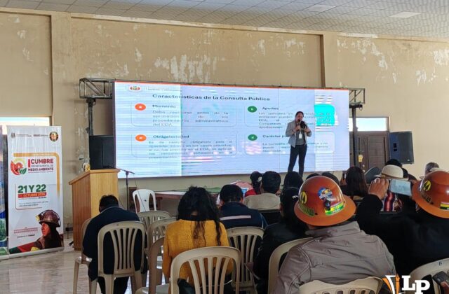 Cumbre ambiental en Oruro promueve una minería sostenible