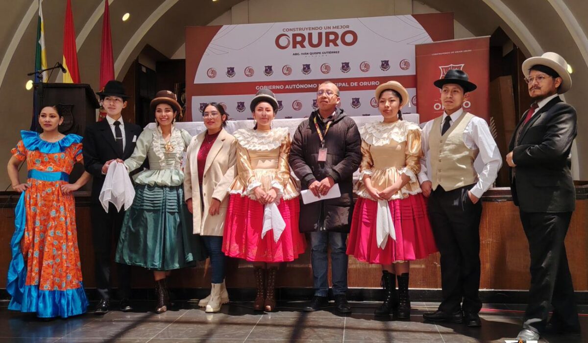 Oruro se prepara para el Día Nacional de la Cueca Boliviana