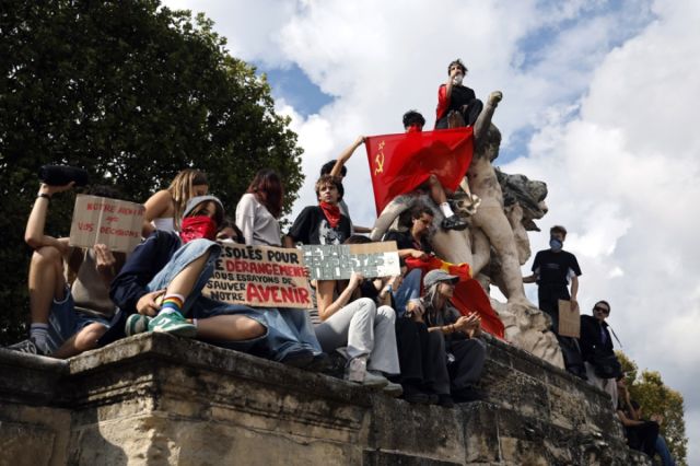 Masivas protestas estudiantiles marcan la jornada en Francia