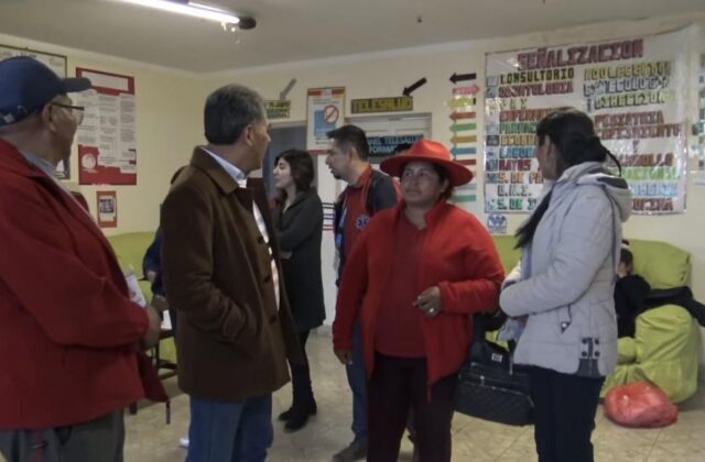 Mejoras urgentes para el centro de salud Huachacalla