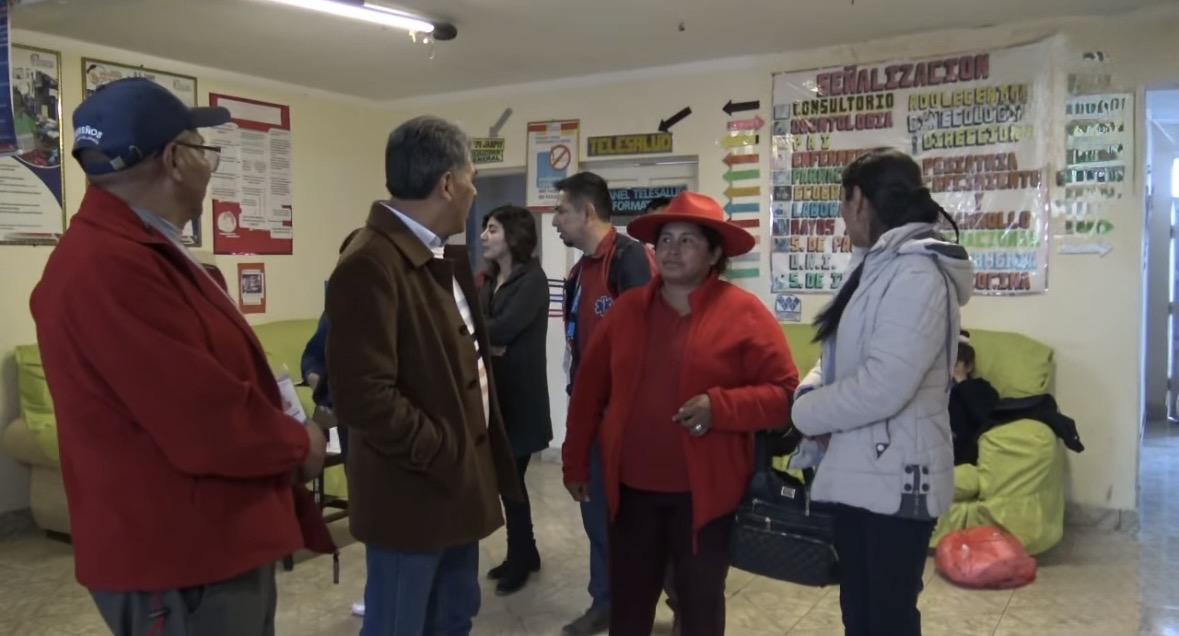 Mejoras urgentes para el centro de salud Huachacalla