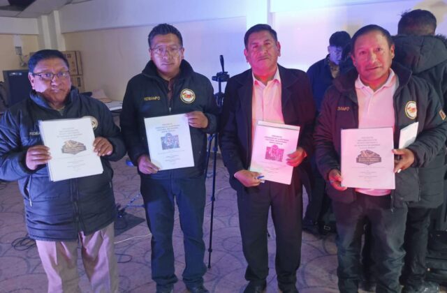 Fedbampo impulsa iniciativas culturales en honor a los músicos de Oruro