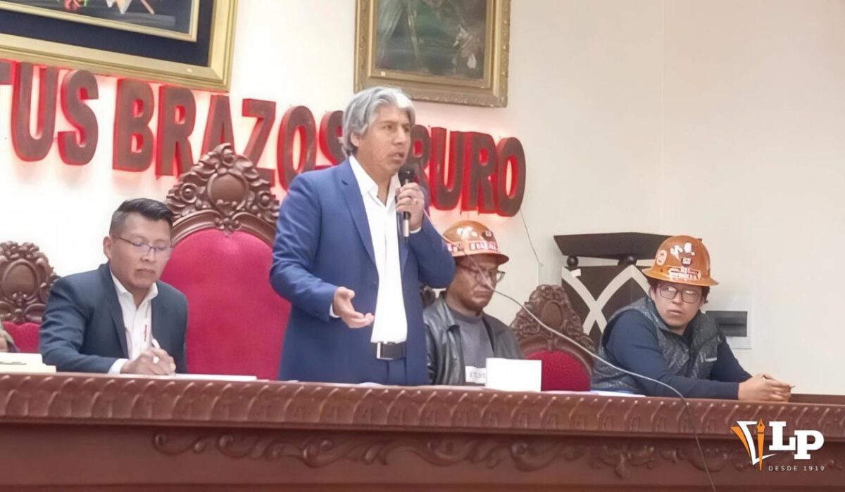 Gobernador de Oruro impulsa medidas contra la minería ilegal