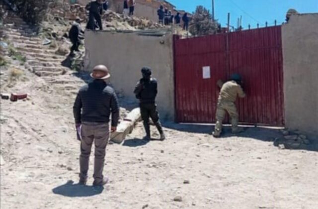 Desmantelan depósitos clandestinos con mineral robado en Huanuni