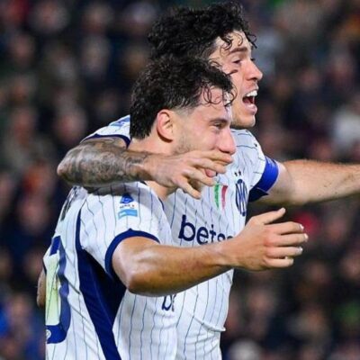 Inter de Milán se impone en Venecia y alcanza a Lazio en la cima de la Serie A